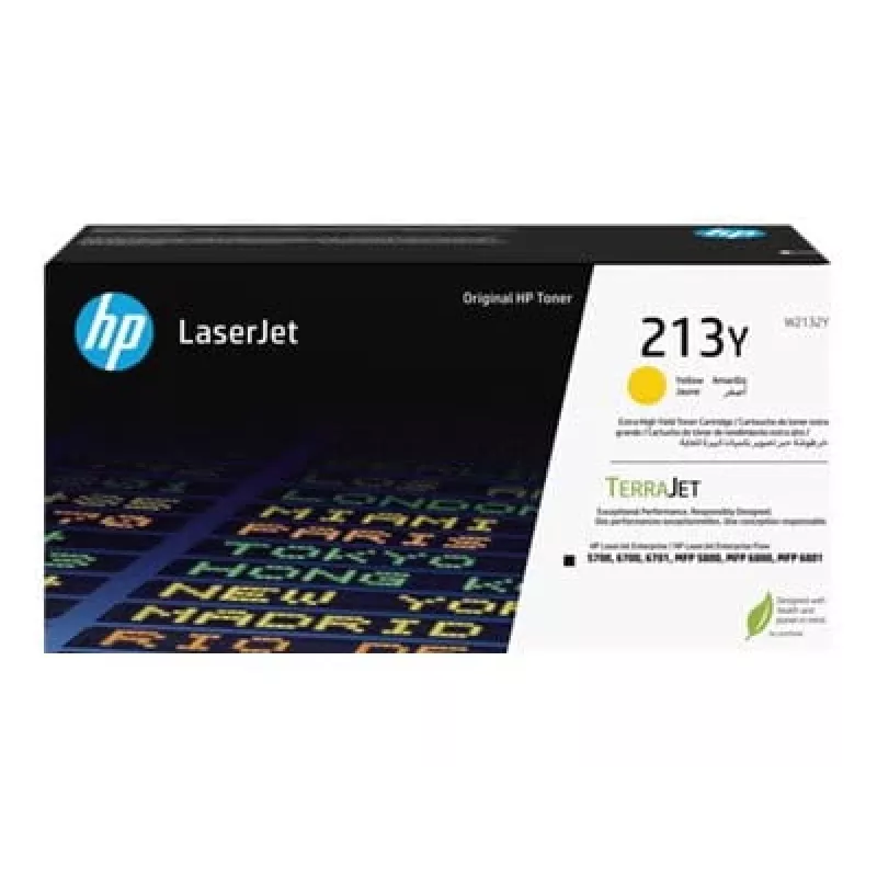HP 213Y Extra High Yield Yellow Original LaserJet Toner Cartridge