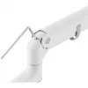 Monitor mount DIGITUS Single, clamp, 57 inch max, 27 kg capacity, VESA 75x75–100x100, white