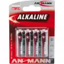 Single-use battery Ansmann 5015563 Alkaline AA Black Grey