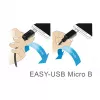 USB Cable DeLOCK 83850 USB 2.0 2m USB A Micro-USB B Black