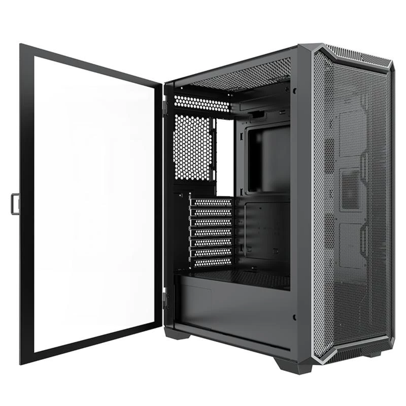 Case|XILENCE|ATX/micro ATX/Mini-ITX|Black|Midi Tower|PC|XG161