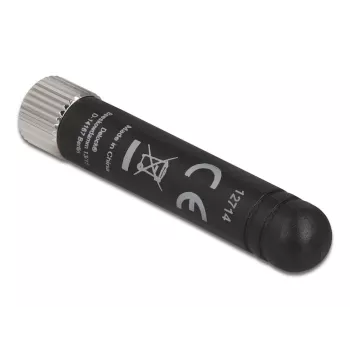 Delock WLAN 802.11 b/g/n antenna RP-SMA Plug 1,7 - 3,7 dBi black
