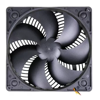 SilverStone SST-AP181 180mm Case Fan - Black