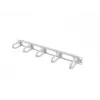 Rack cable management panel LANBERG AK-1205-S, 1U metal, 19 inch (48.3 cm), depth 80 mm, grey