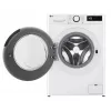 LG | Washing machine | F2WR508SWW | Energy efficiency class A-10% | Front loading | Washing capacity 8 kg | 1200 RPM | Depth 47.5 cm | Width 60 cm | Display | LED | Steam function 