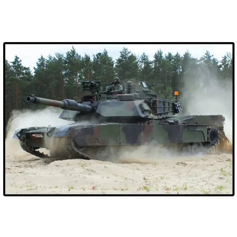 Construction set Cobi M1A2 SEPV3 Abrams model with 1,065 bricks