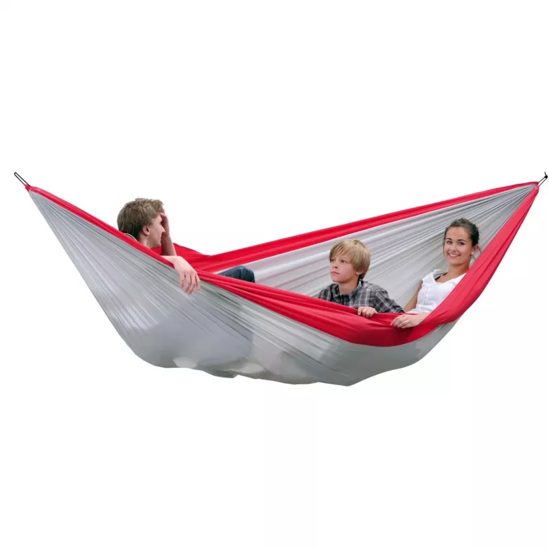 Amazonas Silk Traveller XXL AZ-1030190 camping hammock, grey/red