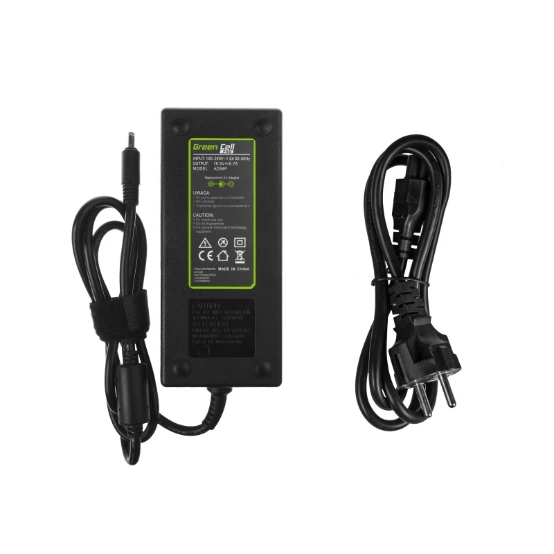 Power adapter Green Cell AD84P Universal 130 W, Black, 153×65×37 mm