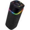 2.0 portable speaker SVEN PS-155, black, power output 2x5 W (RMS), TWS, Bluetooth, FM, USB, lithium battery