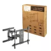 LogiLink BP0114 TV wall mount, full-motion (tilt/swivel), 37-80 inch (94-203 cm), VESA up to 600x400, Black