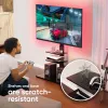 TV floor stand ONKRON TS5550-B for 32–65 inch (81.3–165.1 cm), max load 30 kg, VESA 100x100–600x400, height 880–1080 mm, swivel ±25°