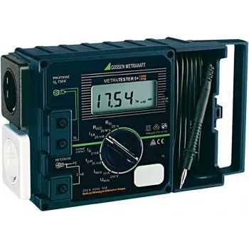 GOSSEN METRAWATT METRATESTER 5+ VDE-Test Instrument DIN VDE 0701 Teil 1 - 240, DIN VDE 0702. (M 700 D)
