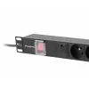 Lanberg PDU-05E-0200-IEC-BK power distribution unit (PDU) 5 AC outlet(s) 1U Black