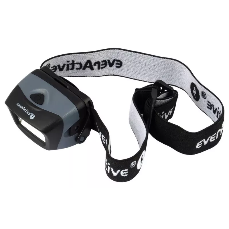Headband flashlight everActive HL-150, headlamp, 150 lm, 3 W, IPX4, 3×AAA, black