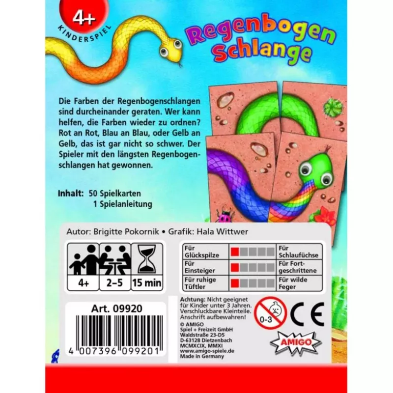 Regenbogenschlange, Card Game