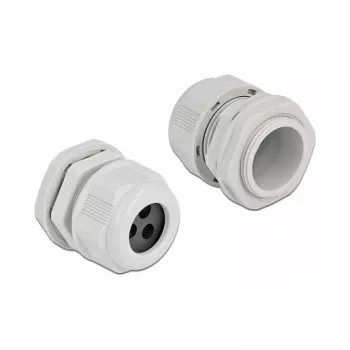Cable Gland DeLOCK 60378 Grey Plastic 2 pc(s)