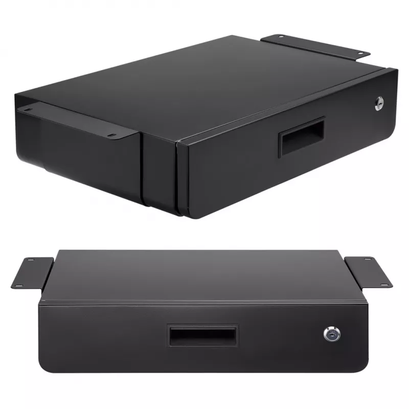 Desk drawer MACLEAN MC-461 ergonomic compact design, easy installation, under-desk accessory