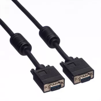 VGA Cable ROLINE HQ 10m M/M with Ferrite