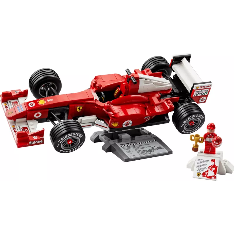 LEGO ICONS 11375 Ferrari F2004 & Michael Schumacher