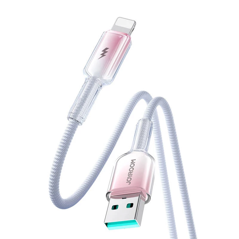 USB-A to Lightning Cable Joyroom S-A42 3A 1.2m White