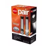 2X ZMP4 Electric Pepper Mill and Salt Mill Set in the Great Housing Stainless Steel Design