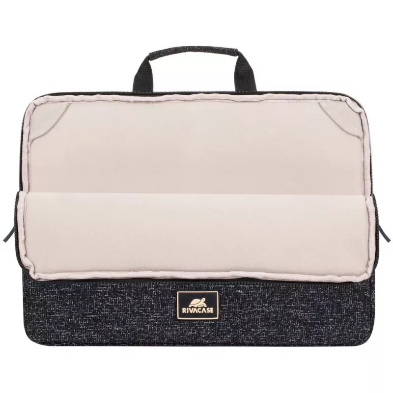 Sleeve case Rivacase 7915 39.6 cm (15.6 inch) Black White