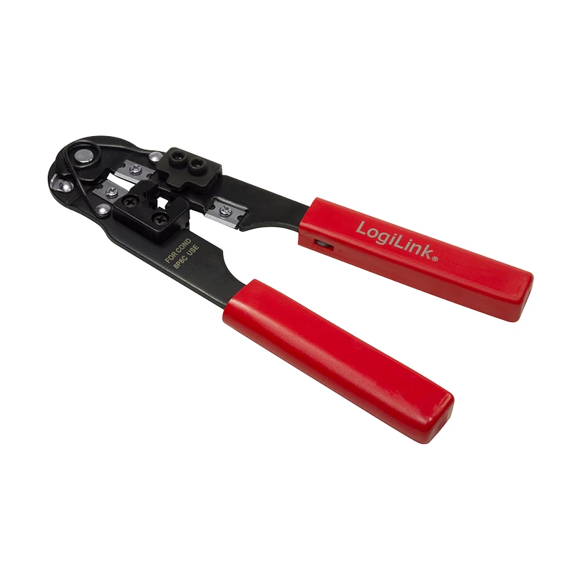 LogiLink WZ0004 Cable Crimper Crimping Tool Black. Red