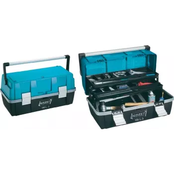 Hazet plastic tool box 190L-3 dimensions (L x W x H) 550 x 250 x 270 mm (190L-3)