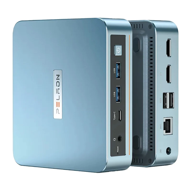Mini PC Peladn WI-6 N150 — 16GB RAM, 512GB SSD, compact desktop