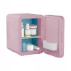Mini fridge with LED makeup mirror Elle ESDAFX04PUEU 4 L, purple