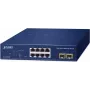 Managed Switch PLANET 8-Port 10/100/1000T + 2-Port L2 Gigabit Ethernet