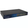 ALLNET 16+2P PoE Switch ALL-SG8418PM — 18-port Gigabit, 16 PoE ports, 2 uplink ports