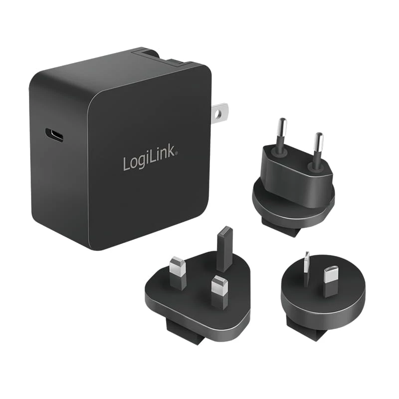 Mobile Device Charger LogiLink PA0302 Universal Black AC Fast Charging