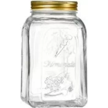 Square Glass Transparent Ritzenhoff & Breker homemade 807554