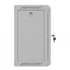 Lanberg WF11-3309-10S 9U Wall-Mount Rack Cabinet 10 inch 300x300 Grey Glass Door