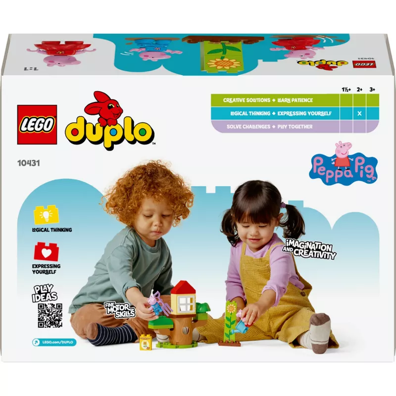 Lego 10431 Duplo Peppa Pig Garden and Tree House Playset