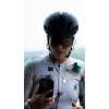 Cycling Helmet HJC FURION 3.0 MT BLACK size M — road/urban helmet, medium