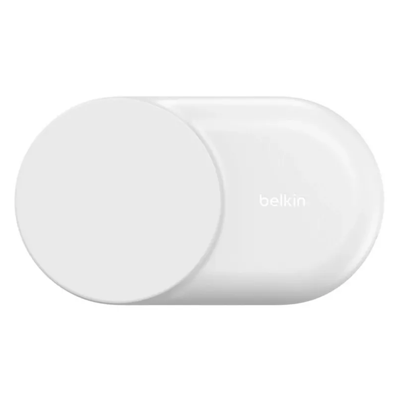 Indoor Charger Belkin UltraCharge 25w Qi2 3in1 Magnetic Charger EU White Round