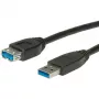 ROLINE USB 3.0 Cable, Type A-A, ST/BU 0,8m (11.02.8977)