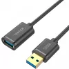 UNITEK Y-C457GBK USB cable USB 3.2 Gen 1 (3.1 Gen 1) 1 m USB A Black