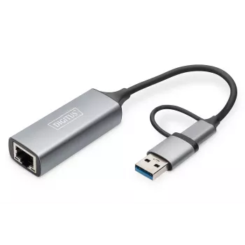 USB Type-C Gigabit Ethernet Adapter Digitus DN-3028