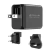 Wall Charger Tellur TLL151451 65W, 3-port (2x USB-C, 1x USB-A)
