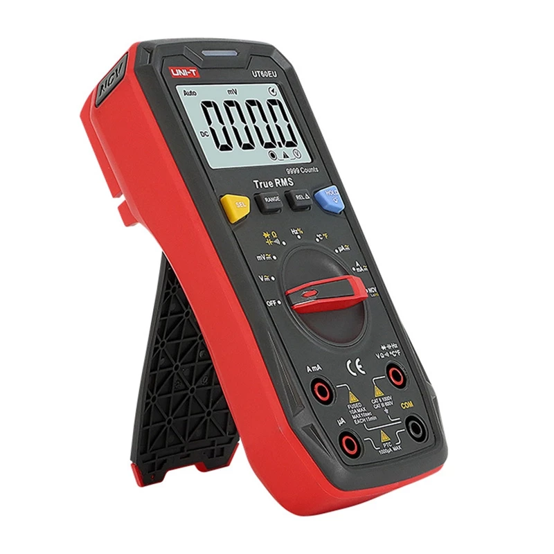 Digital multimeter Unit UT60EU TRMS, CAT II 1000V / CAT III 600V, handheld measuring instrument