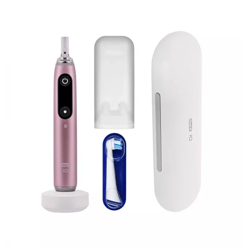 Oral-B iO9 Series 9 electric toothbrush, rose quartz