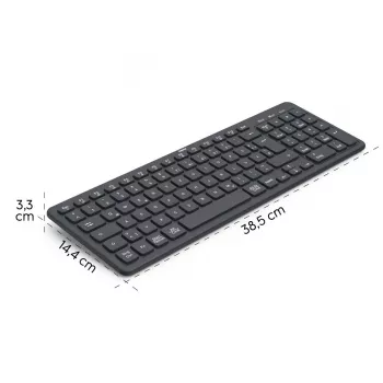 multi-device wireless keyboard WK-300 black