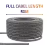 UTP patchcord cable QOLTEC CAT6 50 m Copper (Cu) grey