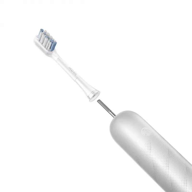 Electric toothbrush MOVA Fresh Pro Adult Sonic Silver — 4 modes, Li‑Ion battery, integrated timer