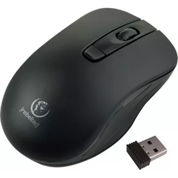 Optical wireless mouse Rebeltec STAR black RBLMYS00055 interface