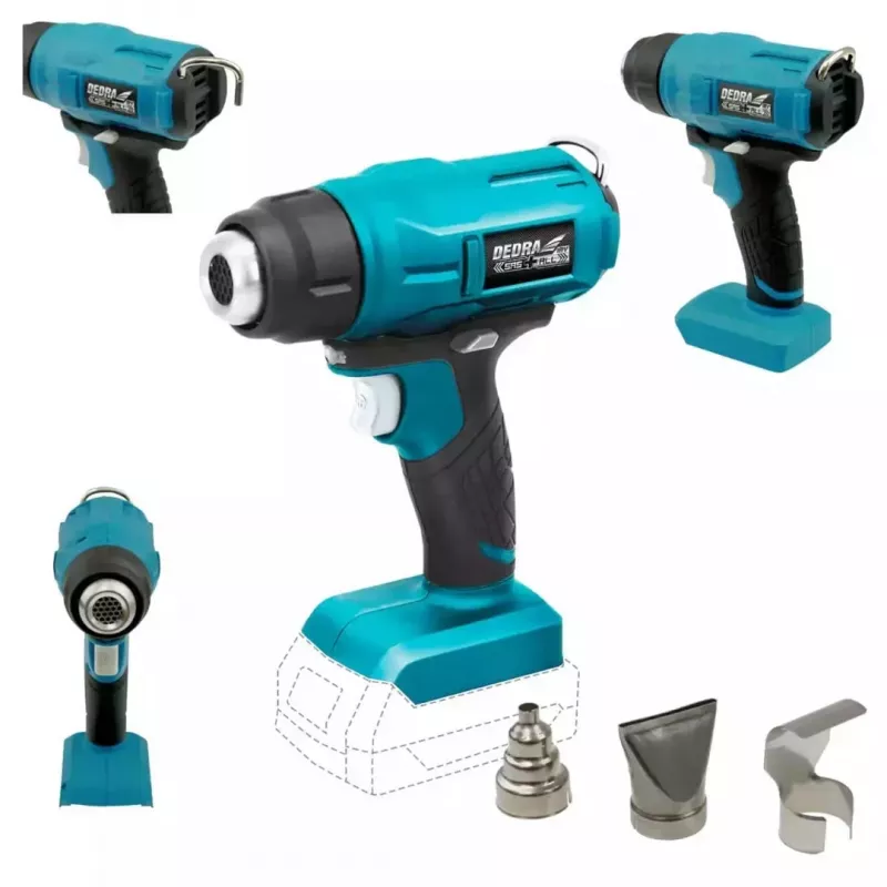 Heat Gun Dedra DED7058 2000W with Adjustable Temperature