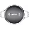 BALLARINI Alba pot with lid titanium 2.7 L ALBG2LD.20D